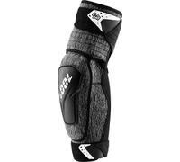 100% Fortis Protecteurs de coude de vélo, noir, taille L XL pour homme