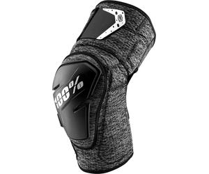 100% Fortis Protège-genoux de vélo, noir/gris, Taille L/XL