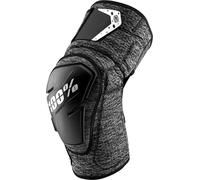 100% Fortis Protège-genoux de vélo, noir-gris, taille S M