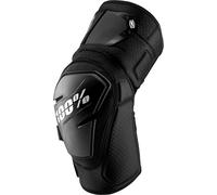 100% Fortis Protège-genoux de vélo, noir, Taille L/XL