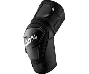 100% Fortis Protège-genoux de vélo, noir, Taille L/XL