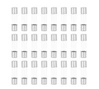 100 fusibles 250 V en tube de verre Fusible rapide Accessoires pour la protection des circuits 5 x 20 mm