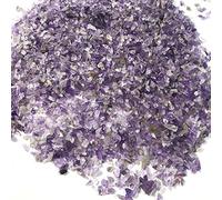 100 g 2-5 mm d'améthystes naturelles en poudre cristal gravier pierre minérale brute pour aquarium bonsaï décoration