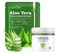 100 g de baume à la mousse + 1 masque visage hydratant à l'aloe vera, baume à la mousse anti-rides, vainqueur du test, crème anti-rides à lamousse, baumeà lamousse réparateur actif, crème anti-ride