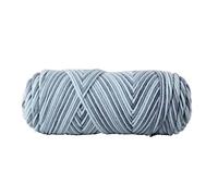 100 g de fil de coton de lait de 4,5 mm, doux, doux pour la peau, délicat, respectueux de l'environnement pour tricoter des laines, pull, manteau, crochet, écharpe, chapeau en tricot (couleur : 77)