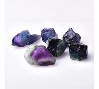 100 g de fluorite naturelle - Pierre minérale de quartz - Ornements en fluorite - Cadeau idéal pour faire soi-même