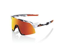 100percent S3 Sunglasses Clair Hiper Red Multilayer Mirror/CAT3 Soft Tact Grey Camo