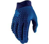 100% Geomatic Gants de vélo, bleu foncé, Taille L