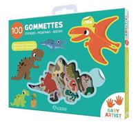 100 gommettes dinosaures