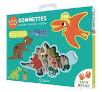 Mr Iwi – 100 gommettes – Dinosaures – Livre-jeu – Auzou