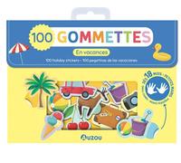 100 gommettes - En vacances - Camille Loiselet - Auzou Philippe Eds - broché - Document jeunesse dès 3 ans