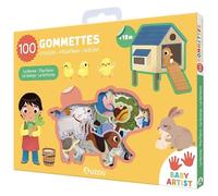 Yi-Hsuan Wu – La ferme : 100 gommettes – Livre-jeu