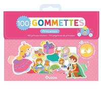 Auzou Pochette de 100 gommettes Princesses Dès 18 mois