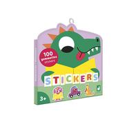 100 Gommettes Stickers Dinosaures - Janod