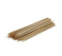 100 Grand Piques en Bois 30CM BROCHETTE Barbecue