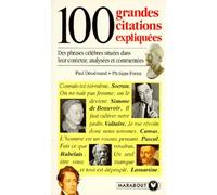 100 grandes citations littéraires expliquées