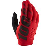100percent Brisker Off-road Gloves Rouge XL / Short Homme