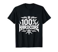 100% Hardcore Rave Techno Industrial Électro Nocturne T-Shirt