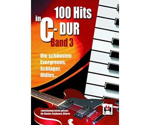 100 hits in c-dur: band 3 piano, voix, guitare