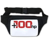+ 100 Horse Power Up Drag Race Sac banane Blanc