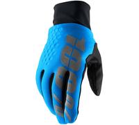 100% Hydromatic Brisker Gants de vélo, bleu, taille S pour homme