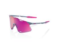 100percent Hypercraft Sunglasses Gris Purple Multilayer Mirror Lens/CAT3 Gloss Light Grey