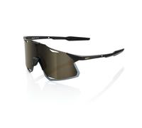 Lunettes 100 hypercraft matte noir verres mirroir or