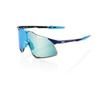 100% Hypercraft Lunettes de soleil pour homme, bleu, unique