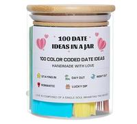 100 idées de rendez-vous dans un pot, pot de date, cartes de rendez-vous, idées de date à code couleur, pot de date économique, anniversaire de mariage, fête prénuptiale, cadeau pour les couples