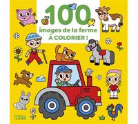 100 images a colorier la ferme - Emma Martinez - Lito - broché - Document jeunesse
