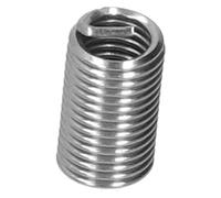 100 inserts de réparation de filetage M6 x 1, manchons filetés métriques en acier inoxydable pour la réparation des filetages endommagés, longueurs incluses : 18 mm