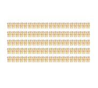 100 Inserts Laiton Filetés M4x8x6, Résistants à L'usure et Anti - Corrosion, Sans Baver - Haute Durabilité, Finition Soignée, Pour Imprimante 3D et Bricolage (M5x10x7)