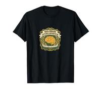 100% Intelligence Organique/Citation rétro drôle de Cerveau Vintage T-Shirt