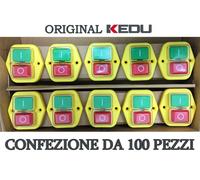 100 Interrupteurs KEDU KJD17B Bipolaire Bouton De Commande Et Sécurité Kjd 17