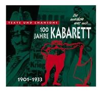 Artistes variés – Da Machste Was mit : 100 Jahre Kabarett, Vol. 1 – CD