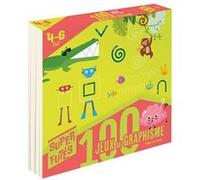 100 jeux de graphisme pour super futés 4-6 ans Emilie Theillard (Illustration)