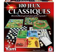 100 Jeux de société classique, SCHMIDT SPIELE, Profitez de 100 jeux classiques dans ce coffret complet !