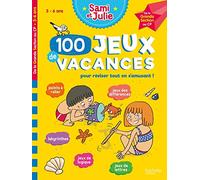 Hachette Pratique – 100 Jeux de vacances – Sami et Julie – De la Grande Section au CP – Cahier 2026