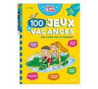 100 Jeux de vacances - Sami et Julie - Du CE2 au CM1 - Cahier de vacances 2025 - Sandra Lebrun - Hachette Education - broché - Scolaire / Universitaire