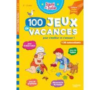 100 Jeux de vacances – Sami et Julie – J'entre en Petite Section – Cahier de vacances 2026