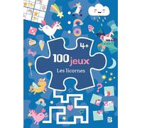 100 jeux Les licornes - Collectif - Le Ballon Eds - broché - Livre-jeu
