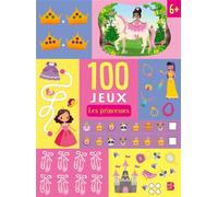 100 jeux - Les princesses - Collectif - Le Ballon Eds - broché - Livre-jeu