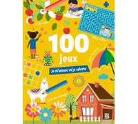100 jeux mini- Je m'amuse et je colorie