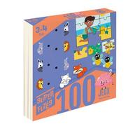 100 jeux pour Super Futés 3-4 ans - Petite section - - Sandra Lebrun - Hugo Jeunesse - Livre-jeu