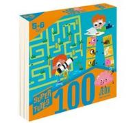 100 jeux pour super futés 5-6 ans Sandra Lebrun (Auteur), Patrick Morize (Illustration)