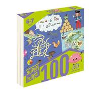 100 jeux pour super futés 6-7 ans - Sandra Lebrun - Hugo Jeunesse - broché - Livre-jeu