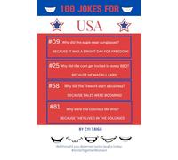 100 Jokes for USA 4th of July from #SmileTogtherMoment: 100 Hilarious Patriotic Jokes to Make Everyone at the BBQ Laugh (100 Jokes from ... Her, and Patriotic Hosts Who Love America!