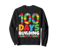 100 Jours à bâtir Un Avenir prometteur | Brick 100 Jours d'école Sweatshirt