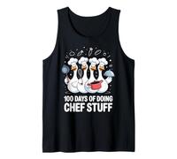 100 Jours à Faire des Trucs de Chef, Mignonne, oie, Cuisine drôle Débardeur