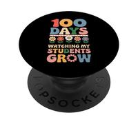 100 Jours à Regarder Mes élèves Grandir PopSockets PopGrip Adhésif
